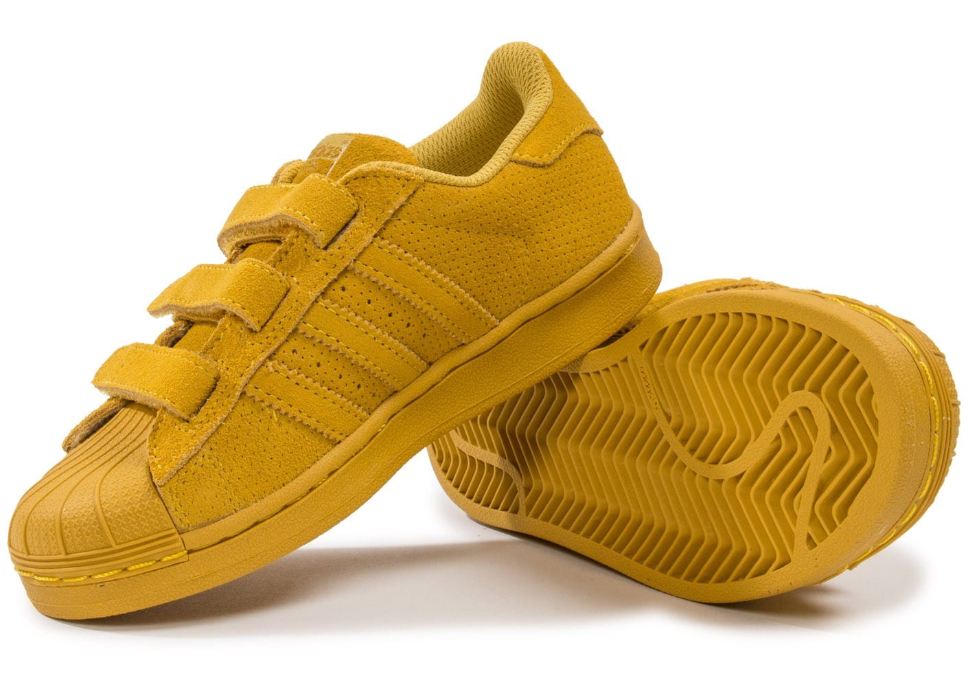 adidas superstar yellow suede